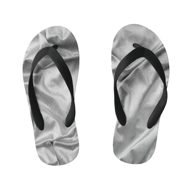 Fabric Texture 3 Kid's Flip Flops (Footbed)
