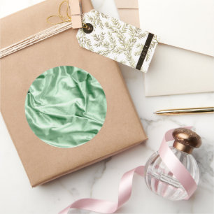 Fabric Texture 4 Classic Round Sticker