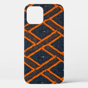 Fabric texture background / Fabric texture iPhone 12 Case