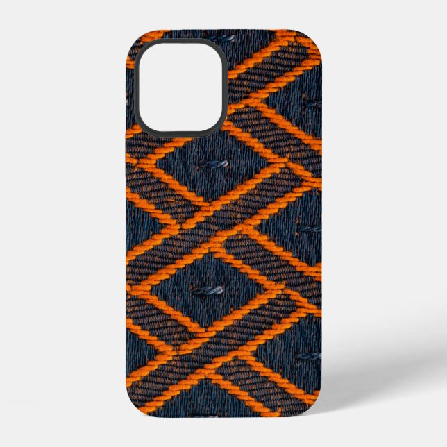 Fabric texture background / Fabric texture iPhone Case (Back)