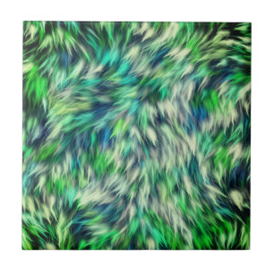 Fabric Texture Green Fur Design-68745 Tile