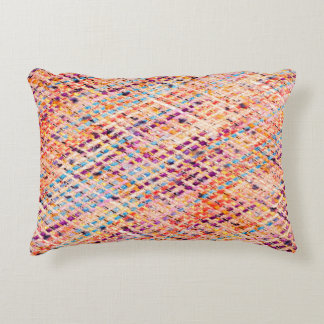 Fabric texture weave a large thread decorative cushion