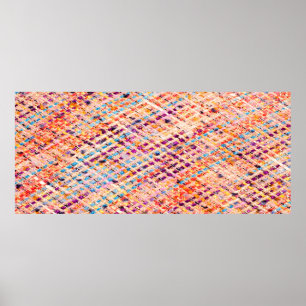 Fabric texture weave a large thread poster