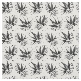 Fabric with fleece and gussets