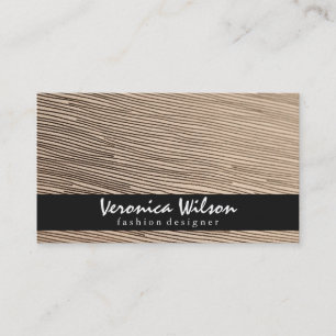 Fabric with Line Threading 2 Business Card