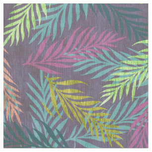 Fabric with vintage floral pattern