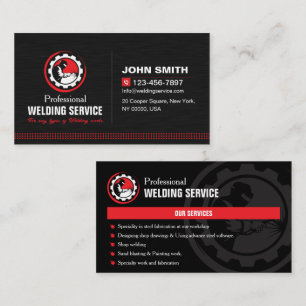 Fabricator, Welder, Welding Service, Construction Business Card