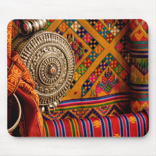 Fabrics, Bhutan Mouse Mat (Front)