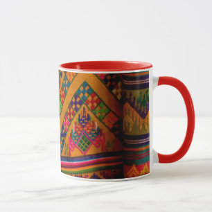 Fabrics, Bhutan Mug