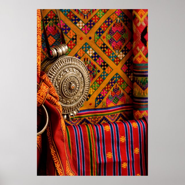 Fabrics, Bhutan Poster (Front)