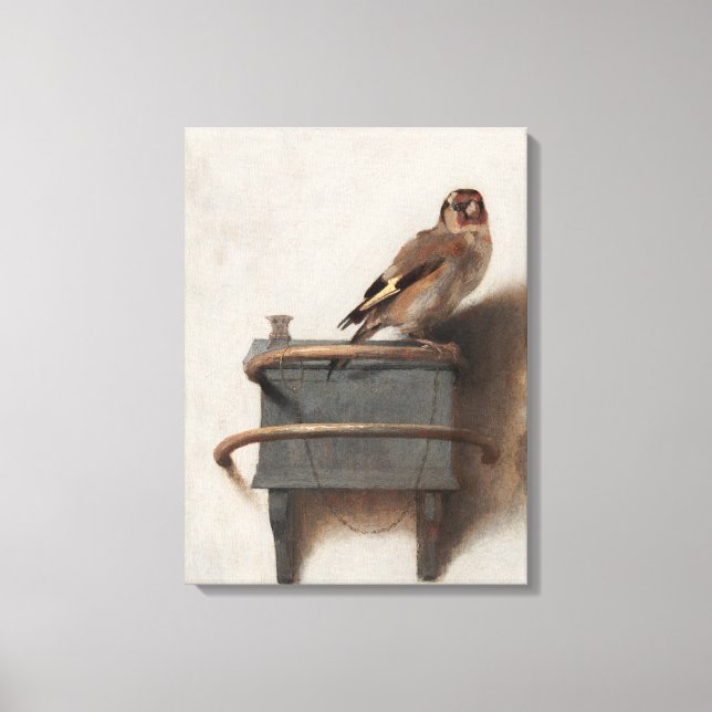 Fabritius The Goldfinch Painting Art Print (Front)