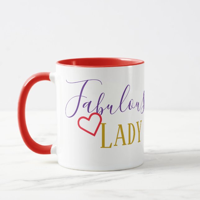 fabulose lady mug (Left)