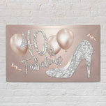 Fabulous 40 Modern Rose Gold Girl 40th Birthday Banner<br><div class="desc">Fabulous 40 Modern Rose Gold Girl 40th Birthday Banner.</div>