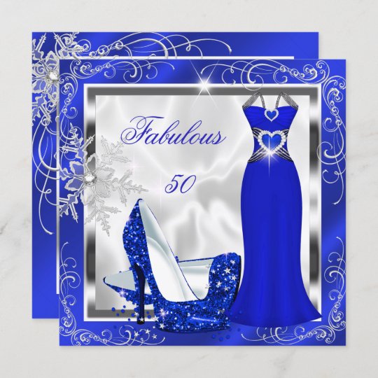 blue and silver gown