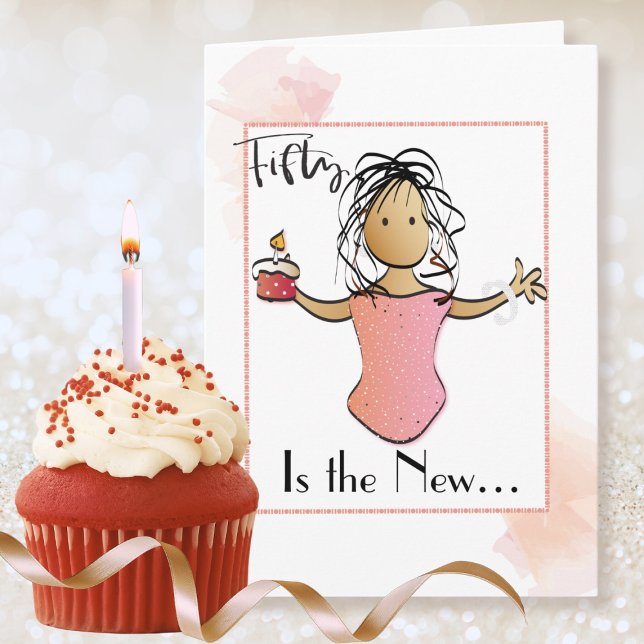 Fabulous 50th Birthday Card Personalised for Her  (Creator Uploaded)