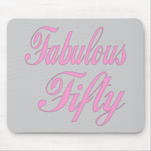 Fabulous 50th Birthday Mousepad