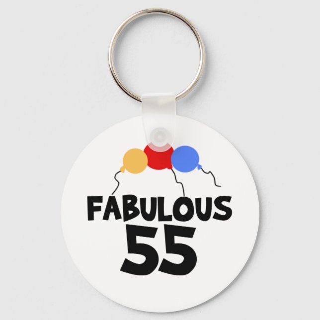 Fabulous 55 key ring (Front)