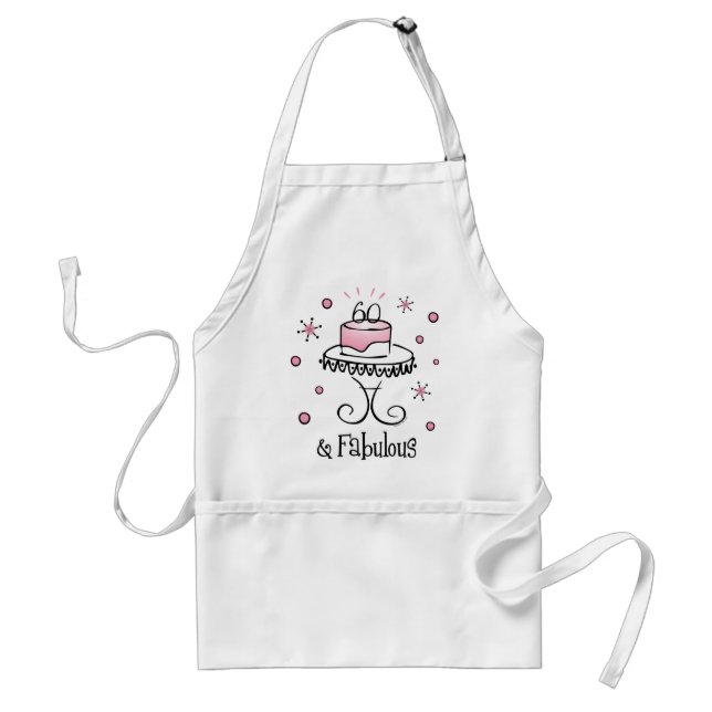 Fabulous 60 BBQ Apron (Front)