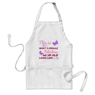 Fabulous 60th Birthday Standard Apron
