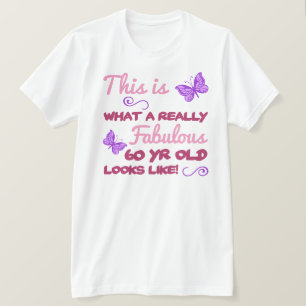 Fabulous 60th Birthday T-Shirt