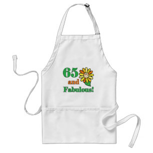 Fabulous 65th Birthday Gifts Standard Apron