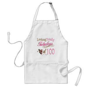 Fabulous at 100 Years Old Standard Apron