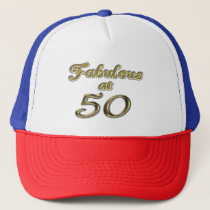 Fabulous at 50 Trucker Hat