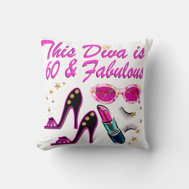 FABULOUS AT 60 CUSHION (Front)