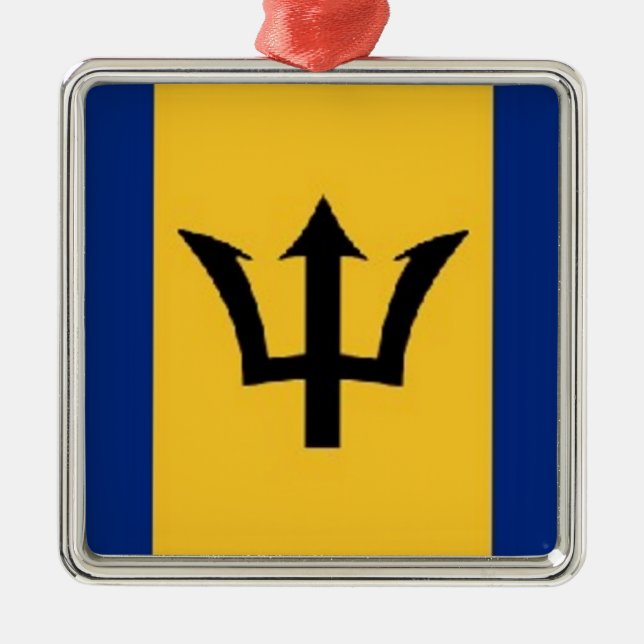 fabulous barbados metal tree decoration (Front)