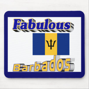 fabulous barbados mouse mat