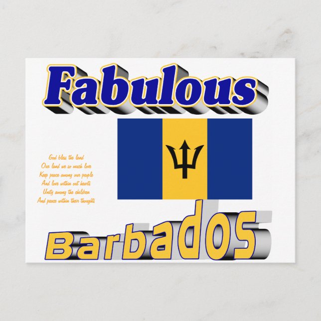fabulous barbados postcard (Front)