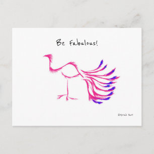 Fabulous Bird Postcard