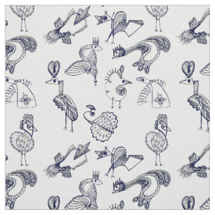 Fabulous birds fabric
