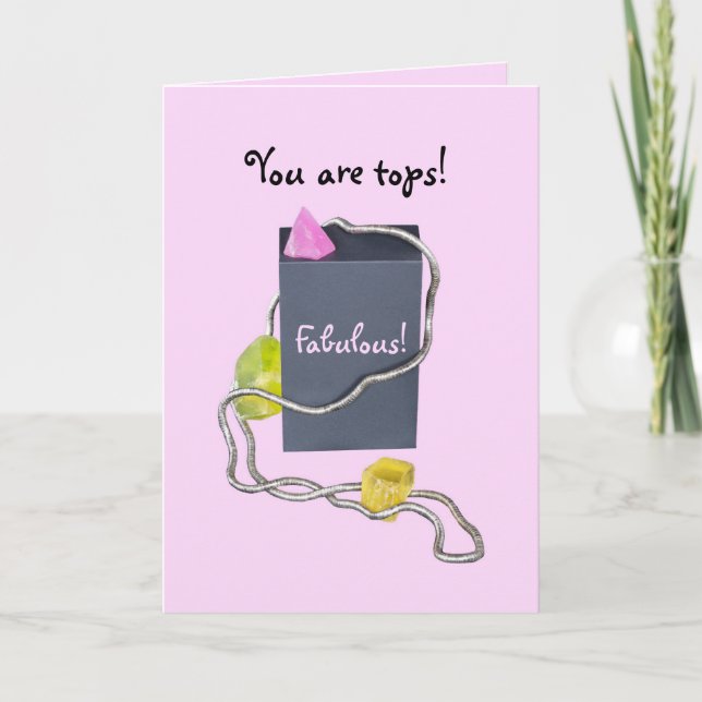 Fabulous birthday award for Happy Birthday wishes Card (Front)