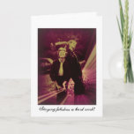 Fabulous Birthday Card<br><div class="desc">Wish happiness on her with a card that's as fabulous as her.</div>