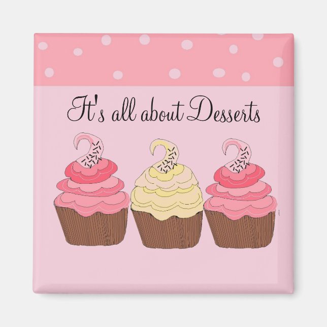 Fabulous Desserts Magnet (Front)