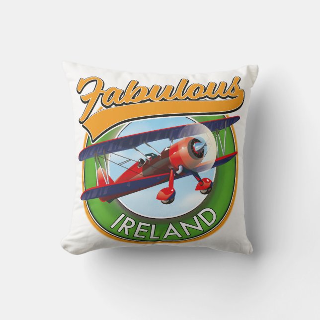 Fabulous Devon travel patch. Cushion (Front)