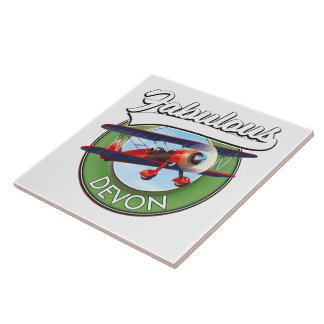 Fabulous Devon travel patch. Tile