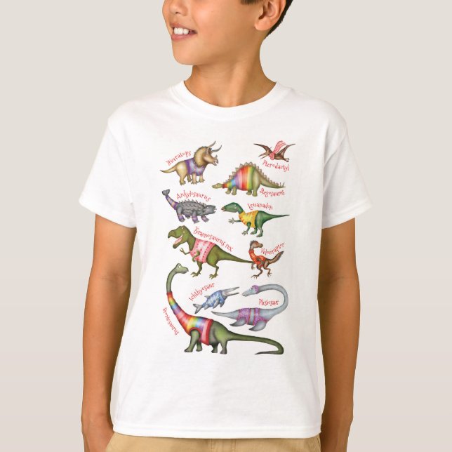 Fabulous dinosaurs T-shirt (Front)