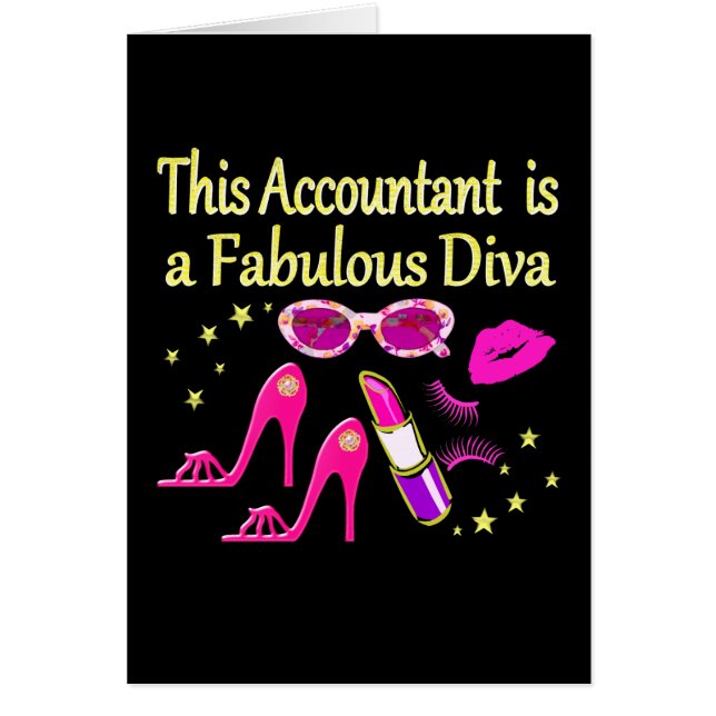 FABULOUS DIVA ACCOUNTANT DIVA (Front)