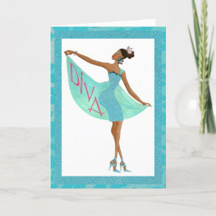 “Fabulous Diva” Card