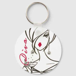 Fabulous Diva Keychain
