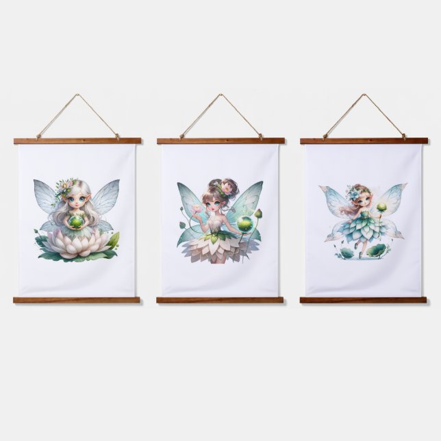 Fabulous Fairies! Hanging Tapestries (Triple)