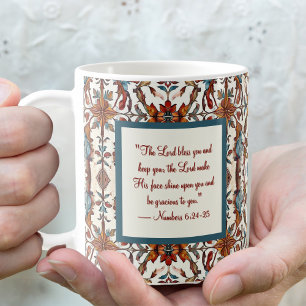 Fabulous Fall and Blue Morning Blessing Mug