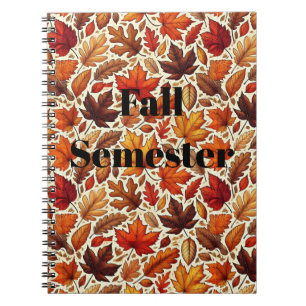 Fabulous Fantastic Fall Leaves Notebook