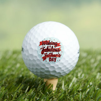 Fabulous Father's Day Golf Balls