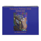 Fabulous Felines 2026  Cartoon Cats
