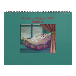 Fabulous Felines 2027 Buddies Calendar