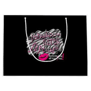 Fabulous Fierce & 50 Large Gift Bag