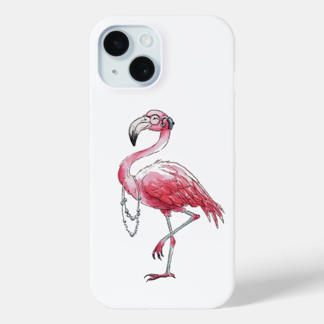 Fabulous Flamingo Case-Mate iPhone Case (Back)